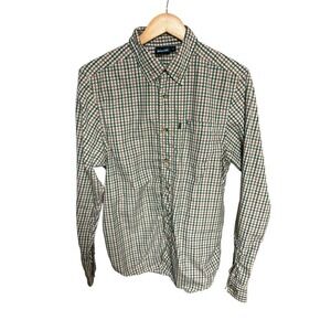 Kavu men's plaid size small button‎ down long sleeve shirt
